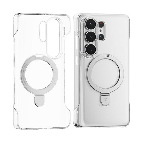 Torras Husa de protectie Torras Ostand Slim Series compatibil cu Samsung Galaxy S26 Ultra, Transparent – imagine 4