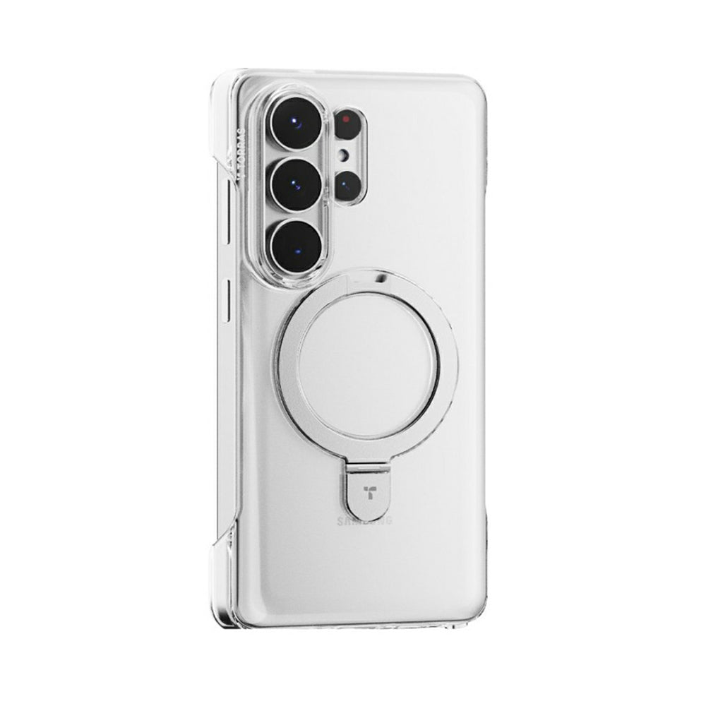 Torras Husa de protectie Torras Ostand Slim Series compatibil cu Samsung Galaxy S26 Ultra, Transparent – imagine 2