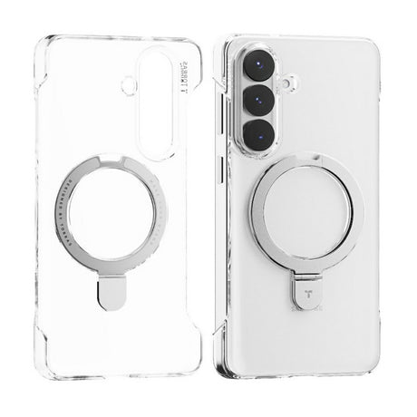 Husa de protectie Torras Ostand Slim Series compatibil cu Samsung Galaxy S26 Plus, Transparent