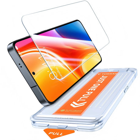 Folie de protectie Torras GlassGo Install Master compatibil cu Samsung Galaxy S26 Plus, Transparent