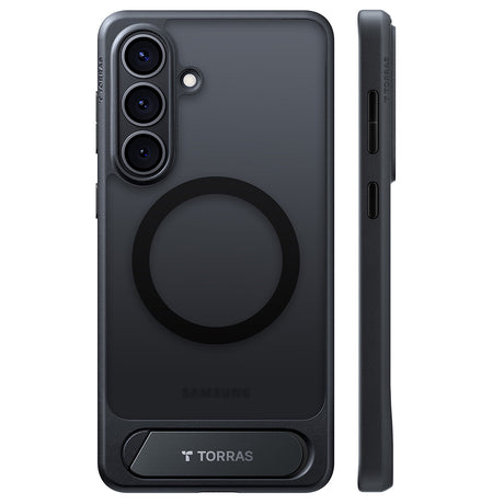 Husa de protectie Torras Pstand compatibil cu Samsung Galaxy S26, Negru