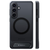 Husa de protectie Torras Pstand compatibil cu Samsung Galaxy S26 Plus, Negru