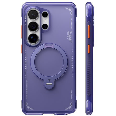 Torras Husa de protectie Torras Ostand Spin Air Series compatibil cu Samsung Galaxy S26 Ultra, Mov Inchis