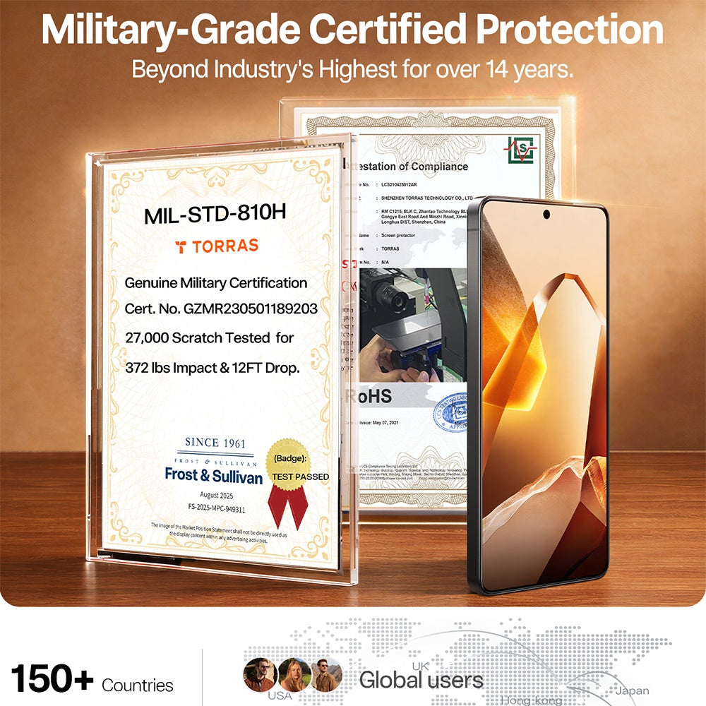 Torras Folie de protectie Torras GlassGo Install Master compatibil cu Samsung Galaxy S26 Ultra, Transparent – imagine 5