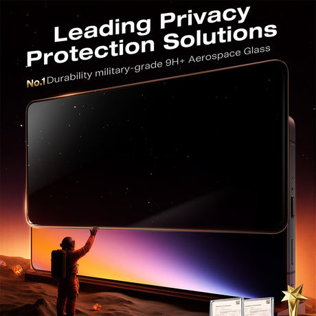 Folie de protectie Torras GlassGo Install Master compatibil cu Samsung Galaxy S26 Ultra, Privacy