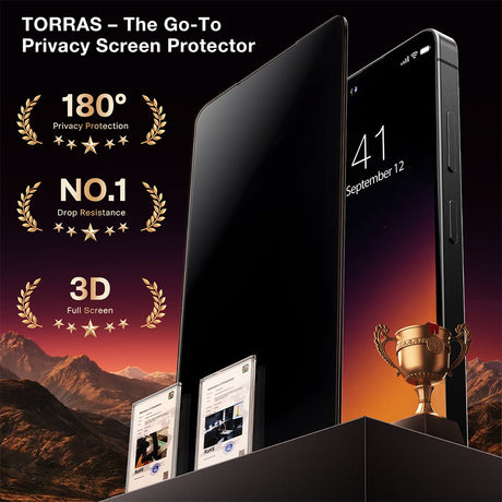 Folie de protectie Torras GlassGo Install Master compatibil cu Samsung Galaxy S26 Ultra, Privacy
