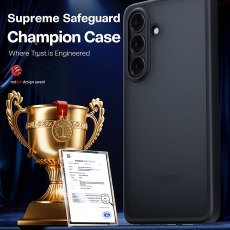 Husa de protectie Torras Guardian Series compatibil cu Samsung Galaxy S26, Negru