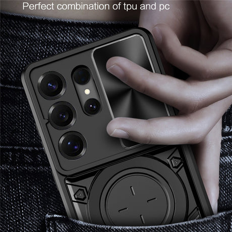 Husa de protectie Techsuit CamGuard Pro compatibil cu Samsung Galaxy S26 Ultra, Rosu