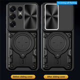 Husa de protectie Techsuit CamGuard Pro compatibil cu Samsung Galaxy S26 Ultra, Roz Auriu