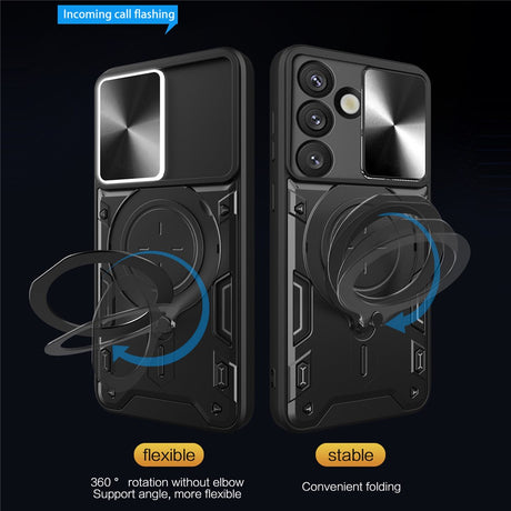 Husa de protectie Techsuit CamGuard Pro compatibil cu Samsung Galaxy S26 Plus, Rosu