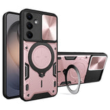 Husa de protectie Techsuit CamGuard Pro compatibil cu Samsung Galaxy S26, Roz Auriu