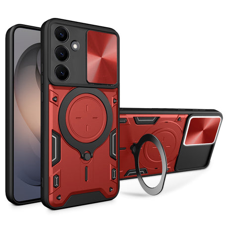 Husa de protectie Techsuit CamGuard Pro compatibil cu Samsung Galaxy S26, Rosu