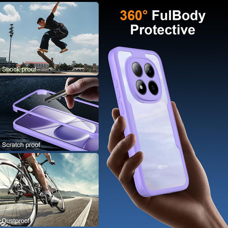 Folie de protectie Techsuit ColorVerse 360 Series + compatibil cu Samsung Galaxy S26 Plus, Mov