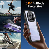 Folie de protectie Techsuit ColorVerse 360 Series + compatibil cu Samsung Galaxy S26, Negru