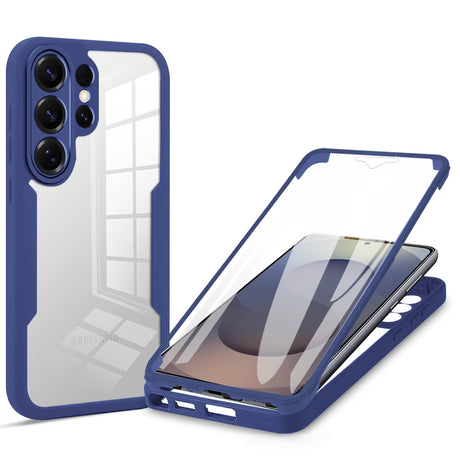 Folie de protectie Techsuit ColorVerse 360 Series + compatibil cu Samsung Galaxy S26 Ultra, Albastru