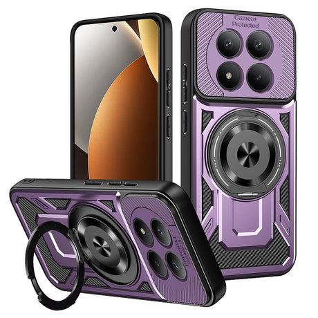 Husa de protectie Techsuit RuggedCam compatibil cu Xiaomi Redmi Note 15 Pro 5G, Mov