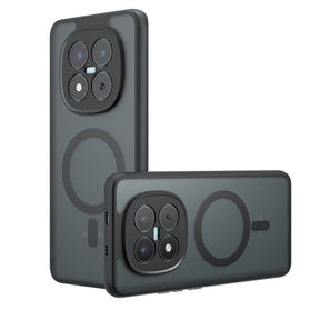 Husa de protectie Techsuit PureFrost MagSafe compatibil cu Xiaomi Redmi Note 15 Pro 5G, Negru Mat