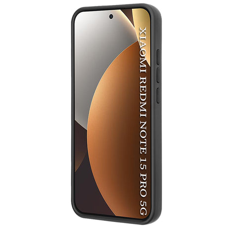 Husa de protectie Techsuit Glinth compatibil cu Xiaomi Redmi Note 15 Pro 5G, Negru