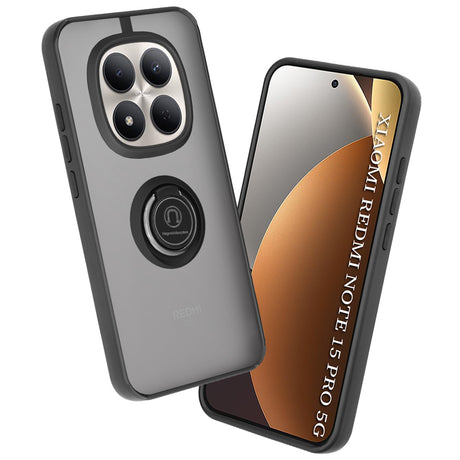 Husa de protectie Techsuit Glinth compatibil cu Xiaomi Redmi Note 15 Pro 5G, Negru