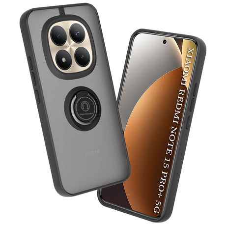 Husa de protectie Techsuit Glinth compatibil cu Xiaomi Redmi Note 15 Pro+ 5G / Poco M8 Pro 5G, Negru