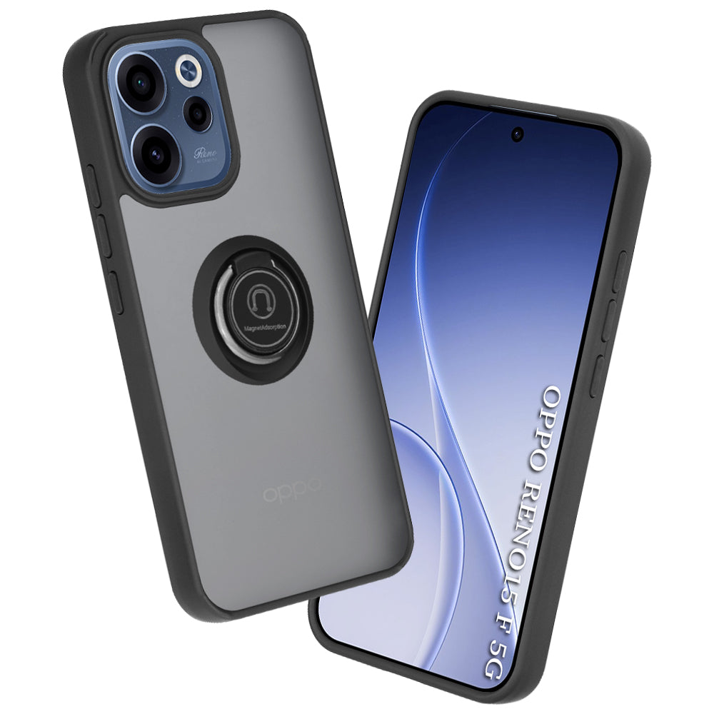 Husa de protectie Techsuit Glinth compatibil cu Oppo Reno15 F / Reno15 FS 5G, Negru