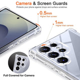 Husa de protectie Techsuit Shockproof Clear Silicone MagSafe compatibil cu Samsung Galaxy S26, Transparent