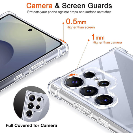 Husa de protectie Techsuit Shockproof Clear Silicone MagSafe compatibil cu Samsung Galaxy S26, Transparent