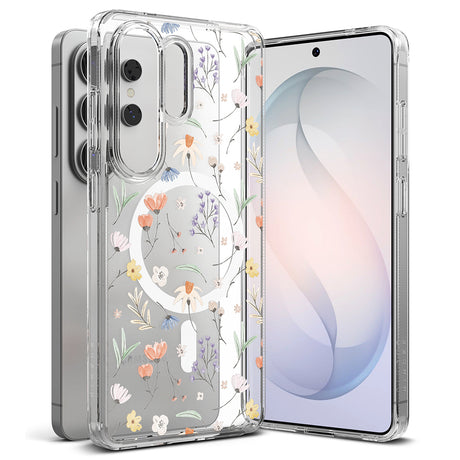 Husa de protectie Ringke Fusion MagSafe compatibil cu Samsung Galaxy S26 Ultra, Dry Flowers