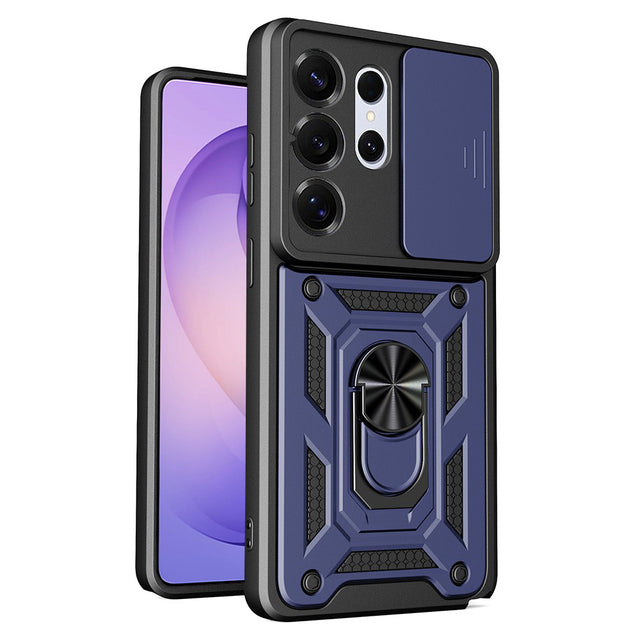 Husa de protectie Techsuit CamShield Series compatibil cu Samsung Galaxy S26 Ultra, Albastru