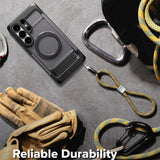 Husa de protectie Ringke UX Magnetic compatibil cu Samsung Galaxy S26 Ultra, Negru Fumuriu