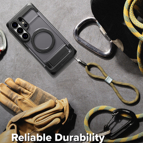 Husa de protectie Ringke UX Magnetic compatibil cu Samsung Galaxy S26 Ultra, Negru Fumuriu