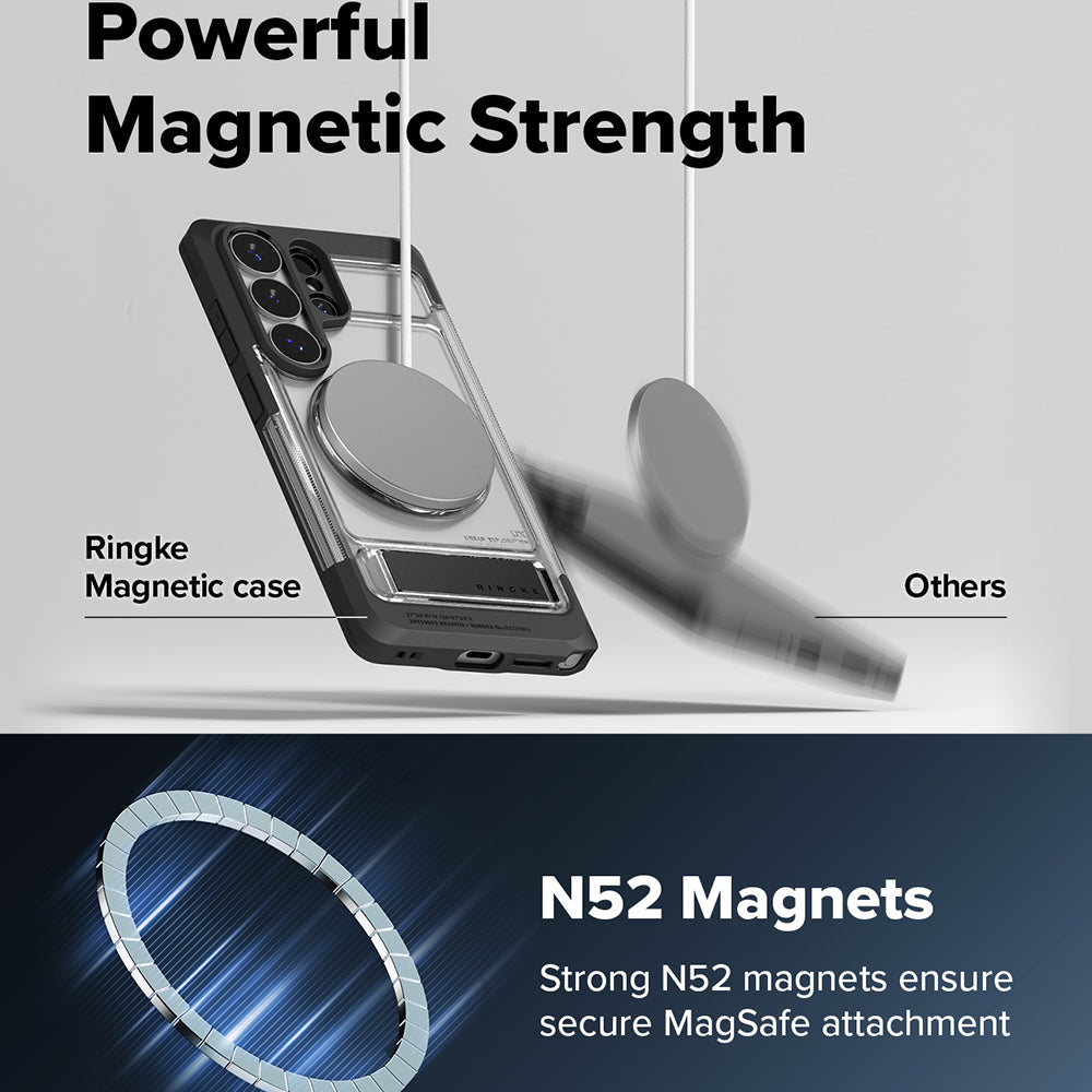 Husa de protectie Ringke UX Magnetic compatibil cu Samsung Galaxy S26 Ultra, Transparent