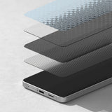 Folie de protectie Ringke Easy Slide Tempered Glass (set de 2) compatibil cu Samsung Galaxy S26 Plus, Privacy