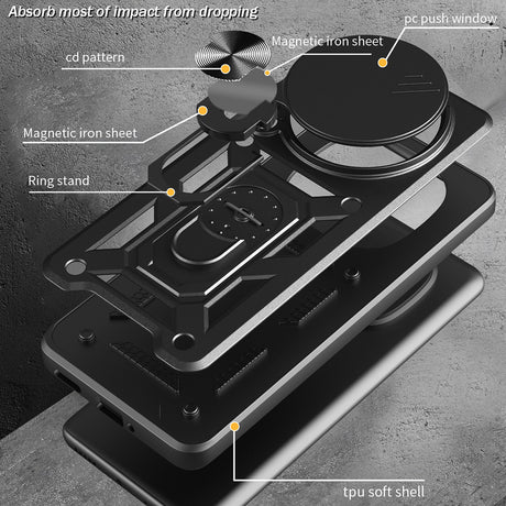Husa de protectie Techsuit CamShield Series compatibil cu Honor Magic8 Pro, Verde