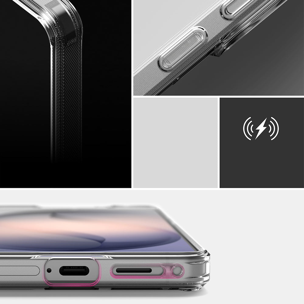 Husa de protectie Ringke Fusion compatibil cu Samsung Galaxy S26 Plus, Transparent