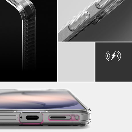 Husa de protectie Ringke Fusion compatibil cu Samsung Galaxy S26 Plus, Transparent Mat