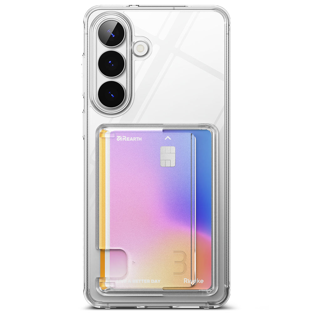 Husa de protectie Ringke Fusion Card compatibil cu Samsung Galaxy S26 Plus, Transparent
