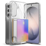 Husa de protectie Ringke Fusion Card compatibil cu Samsung Galaxy S26 Plus, Transparent