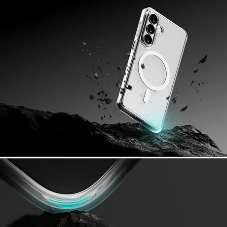 Husa de protectie Ringke Fusion MagSafe compatibil cu Samsung Galaxy S26 Plus, Transparent Mat