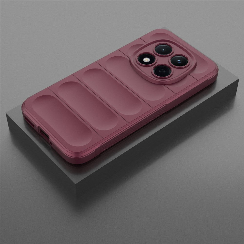 Husa de protectie Techsuit Magic Shield compatibil cu Xiaomi Redmi Note 15 Pro+ 5G / Poco M8 Pro 5G, Bordo
