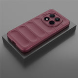 Husa de protectie Techsuit Magic Shield compatibil cu Xiaomi Redmi Note 15 Pro+ 5G / Poco M8 Pro 5G, Bordo
