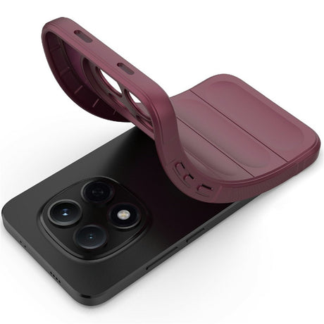 Husa de protectie Techsuit Magic Shield compatibil cu Xiaomi Redmi Note 15 Pro+ 5G / Poco M8 Pro 5G, Bordo