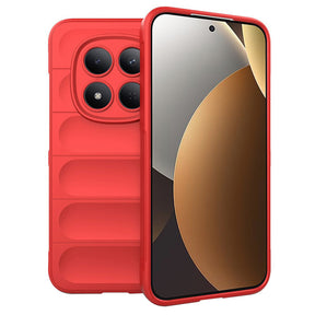 Husa de protectie Techsuit Magic Shield compatibil cu Xiaomi Redmi Note 15 Pro 5G, Rosu