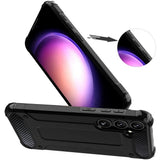 Husa de protectie Techsuit Hybrid Armor compatibil cu Samsung Galaxy S26 Plus, Negru