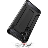 Husa de protectie Techsuit Hybrid Armor compatibil cu Samsung Galaxy S26 Plus, Negru