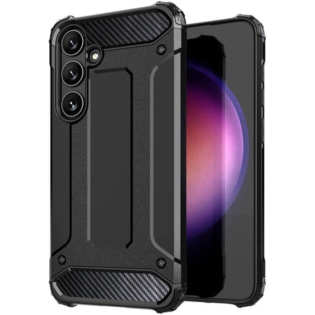 Husa de protectie Techsuit Hybrid Armor compatibil cu Samsung Galaxy S26, Negru