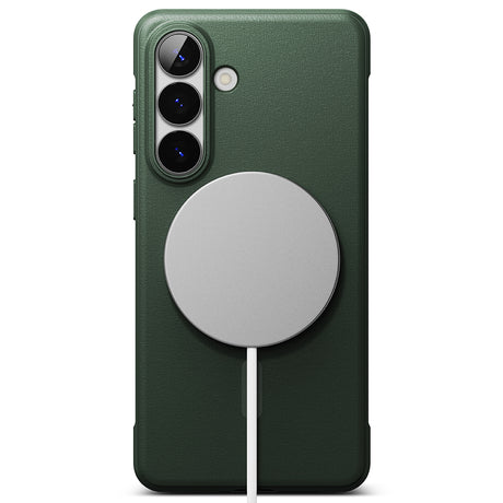 Husa de protectie Ringke Onyx MagSafe compatibil cu Samsung Galaxy S26, Verde Inchis