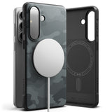 Husa de protectie Ringke Onyx MagSafe compatibil cu Samsung Galaxy S26, Camo Black