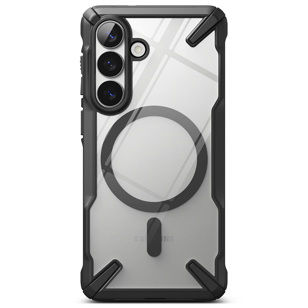 Husa de protectie Ringke Fusion X MagSafe compatibil cu Samsung Galaxy S26, Negru