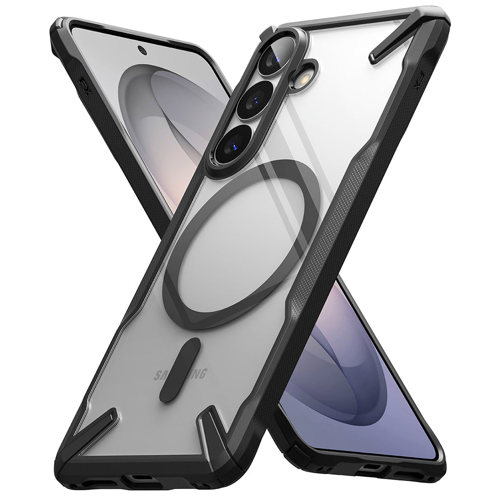 Husa de protectie Ringke Fusion X MagSafe compatibil cu Samsung Galaxy S26, Negru